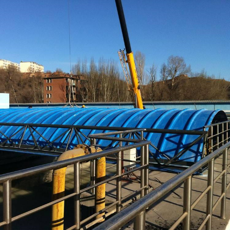 玻璃钢拱形盖板