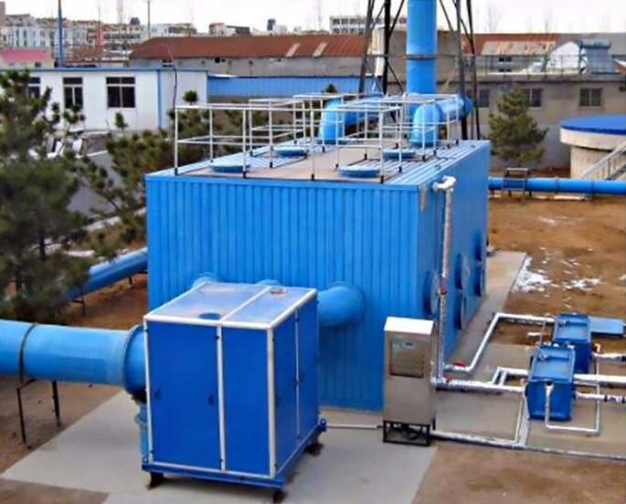 玻璃钢生物除臭箱