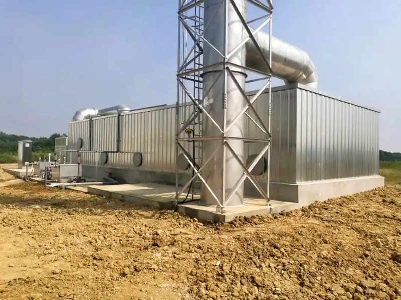 玻璃钢生物除臭箱